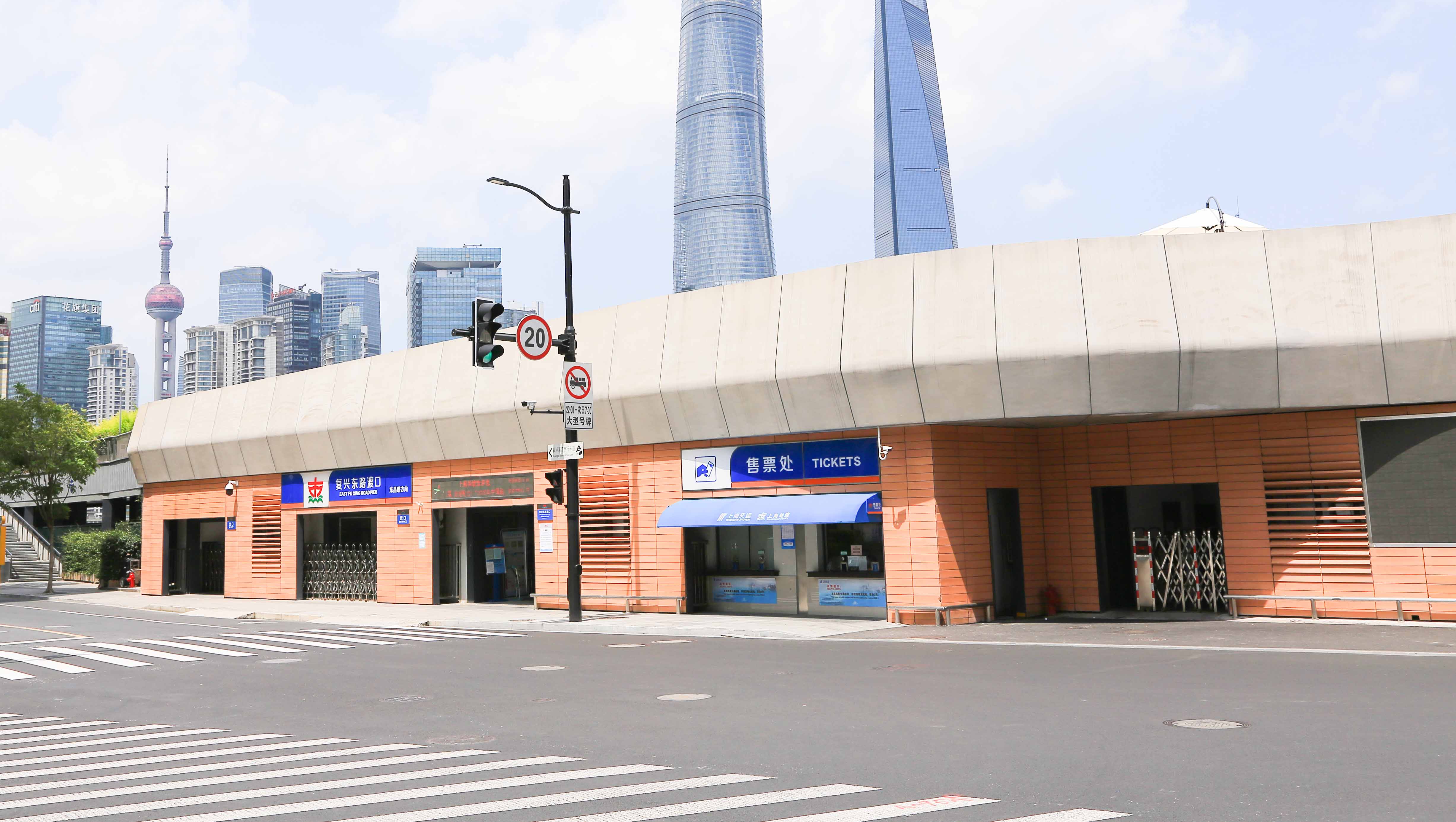 上海復(fù)興路輪渡站(GRC景觀帶)